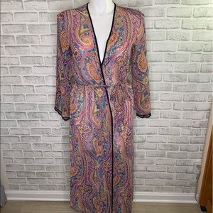 LINEA DONATELLA Paisley Robe